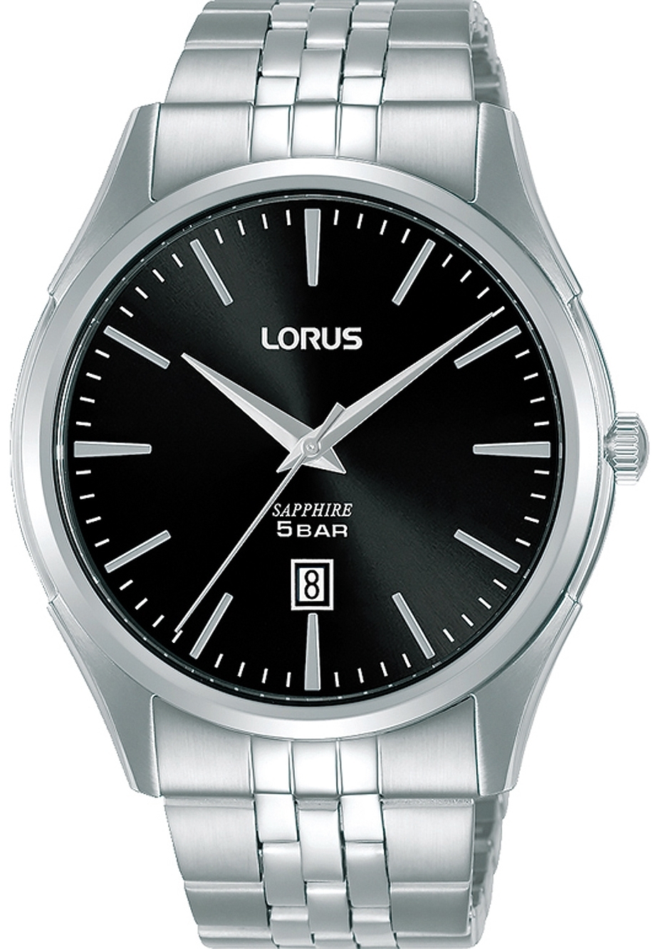 Lorus Herrklocka RH945NX9 Classic Svart/St&aring;l &Oslash;42 mm