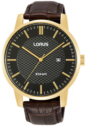 Lorus Herrklocka RH980NX9 Classic Svart/Läder Ø42 mm - Lorus