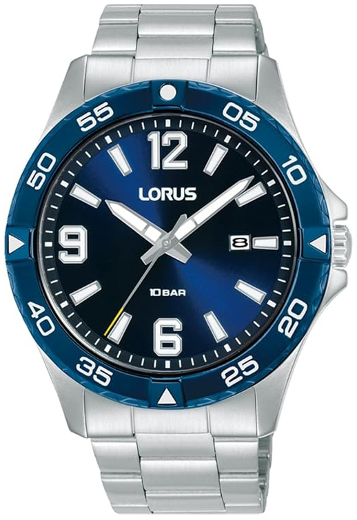 Lorus Herrklocka RH989QX9 Sports Blå/Stål Ø42 mm