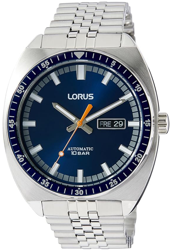Lorus Herrklocka RL441BX9 Classic Blå/Stål Ø43 mm - Lorus