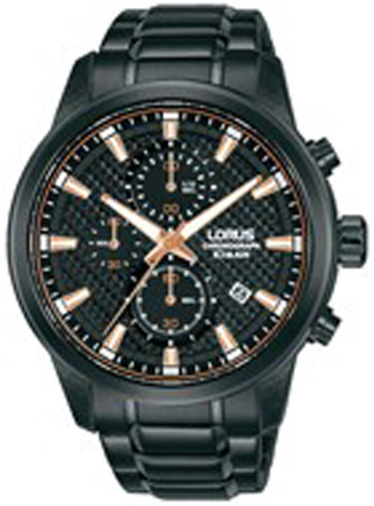 Lorus Herrklocka RM323HX9 Classic Svart/Stål Ø44 mm - Lorus