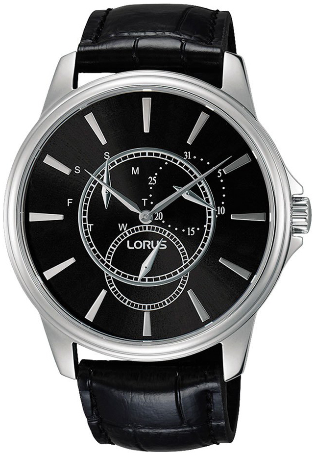 Lorus Herrklocka RP507AX9 Classic Svart/Läder Ø43 mm - Lorus