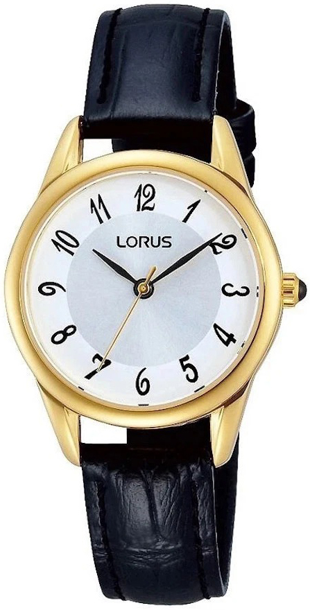 Lorus Damklocka RRS98UX9 Classic Silverfärgad/Läder Ø30 mm