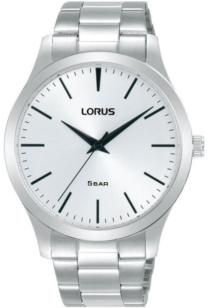 Lorus Herrklocka RRX67HX9 Classic Silverf&auml;rgad/St&aring;l &Oslash;40 mm