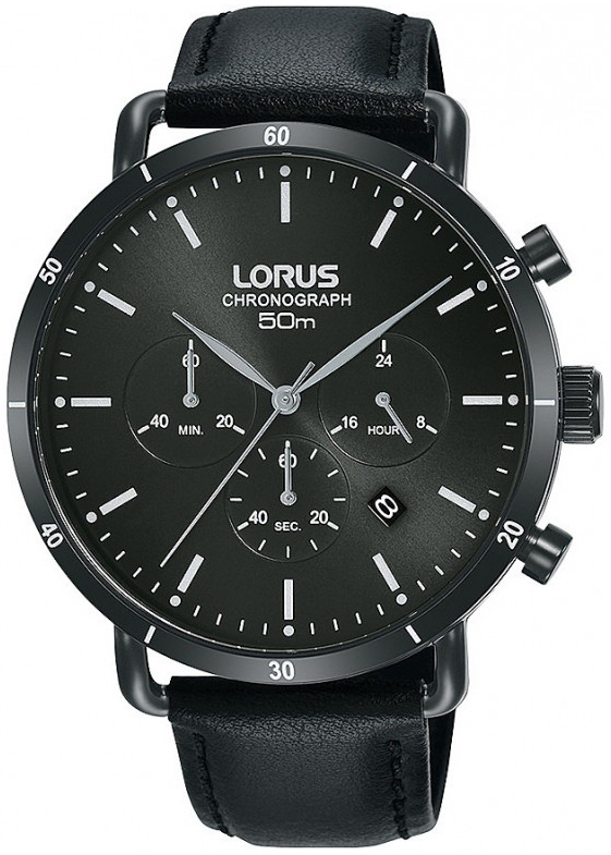Lorus Herrklocka RT367HX9 Urban Svart/Läder Ø43 mm - Lorus
