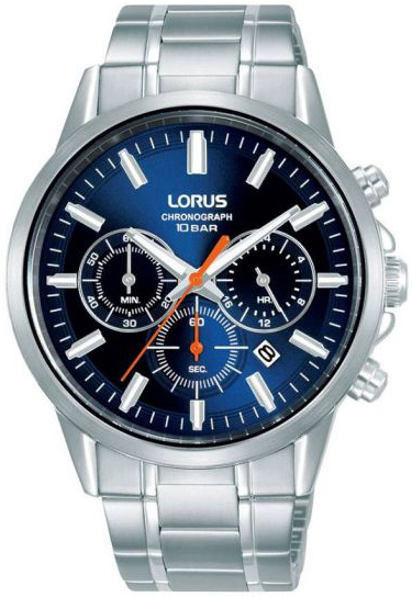 Lorus Herrklocka RT373KX9 Sports Blå/Stål Ø42 mm