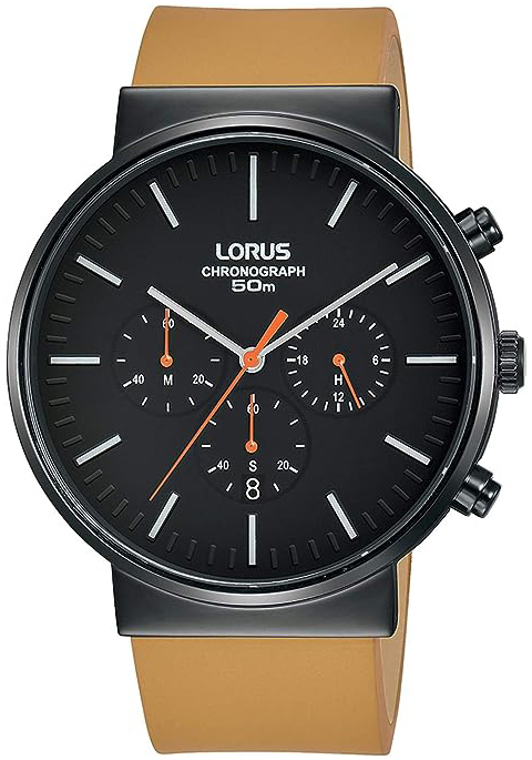 Lorus Herrklocka RT379GX9 Classic Svart/Läder Ø43 mm - Lorus