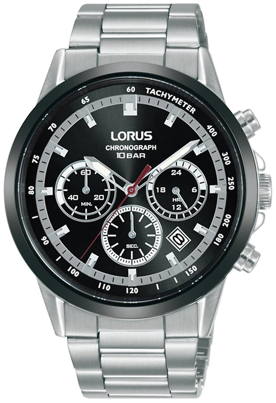 Lorus Herrklocka RT397JX9 Sport Svart/Stål Ø42 mm - Lorus