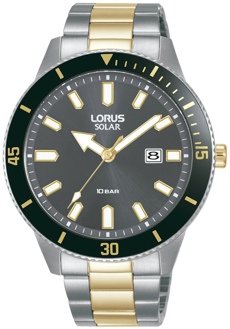 Lorus Herrklocka RX327AX9 Classic Svart/St&aring;l &Oslash;43 mm