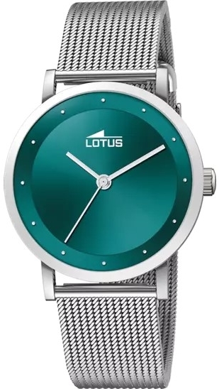 Lotus Damklocka 18790/6 Classic Grön/Stål Ø35 mm - Lotus