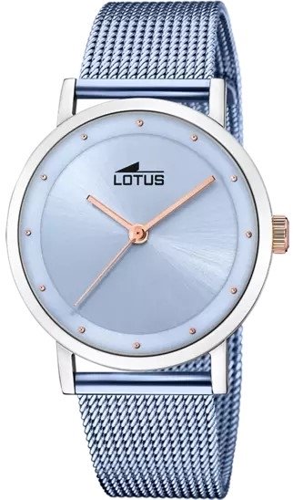 Lotus Damklocka 18878/1 Classic Blå/Stål Ø35 mm - Lotus