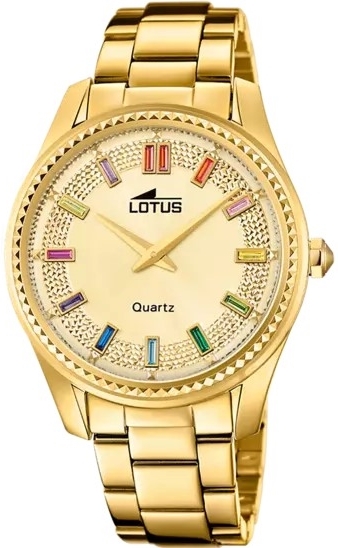 Lotus Damklocka 18902/2 Classic Guldtonad/Guldtonat stål Ø38 mm - Lotus