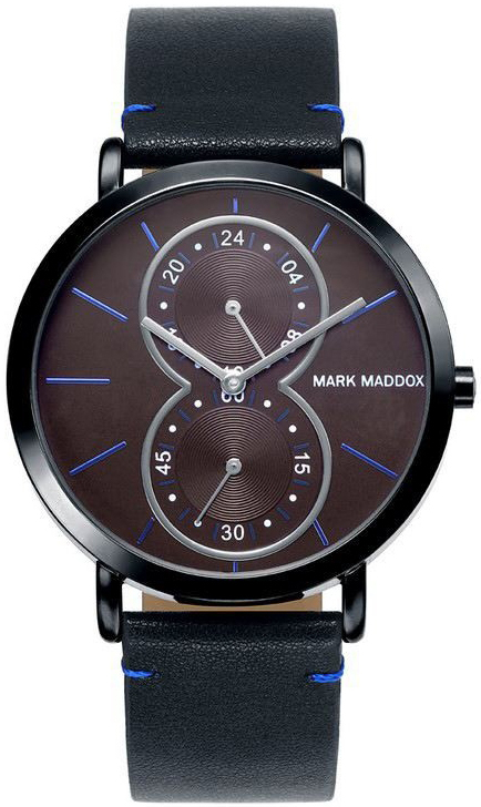 Mark Maddox Herrklocka HC0012-47 Classic Läder Ø42 mm - Mark Maddox