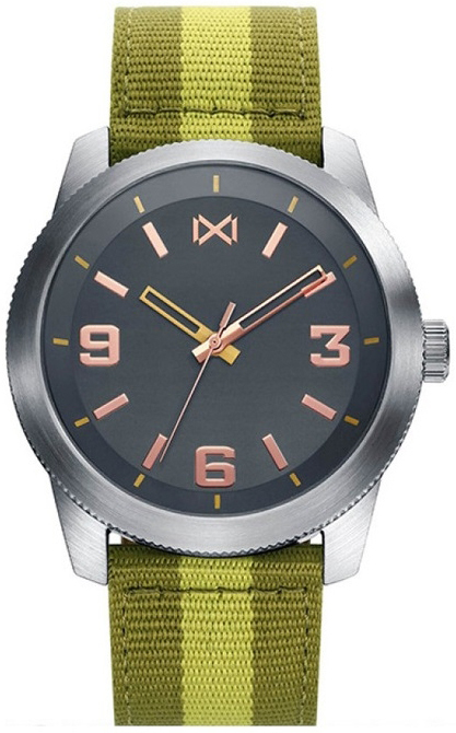 Mark Maddox Herrklocka HC0100-45 Classic Textil Ø43 mm - Mark Maddox