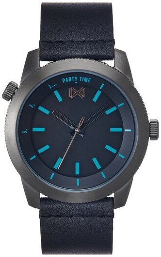 Mark Maddox Herrklocka HC0102-57 Classic Svart/Läder Ø43 mm - Mark Maddox