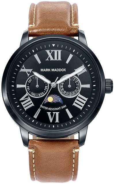 Mark Maddox Herrklocka HC6019-53 Classic Läder Ø42 mm - Mark Maddox