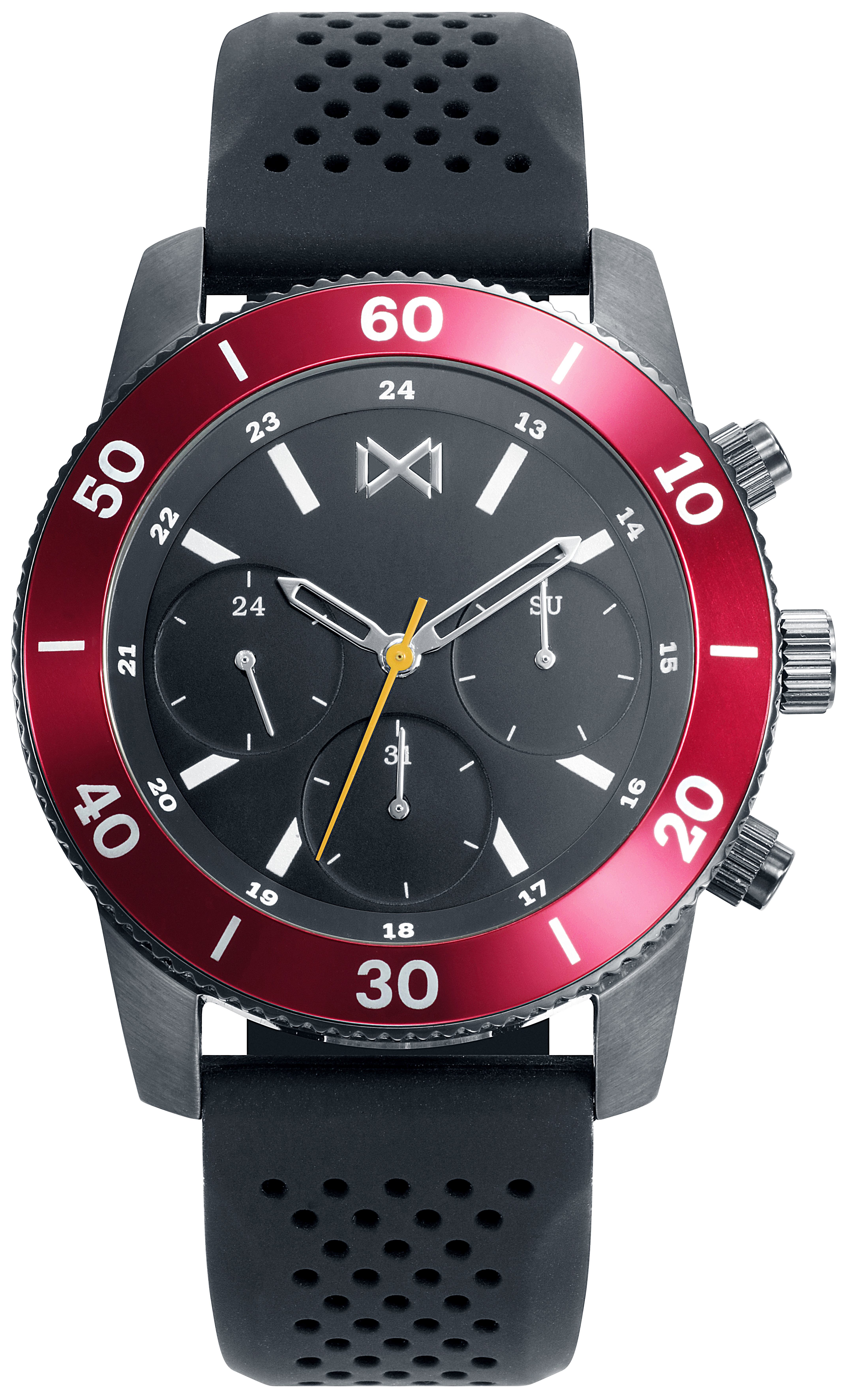 Mark Maddox Herrklocka HC7125-56 Classic Gummi Ø43 mm - Mark Maddox