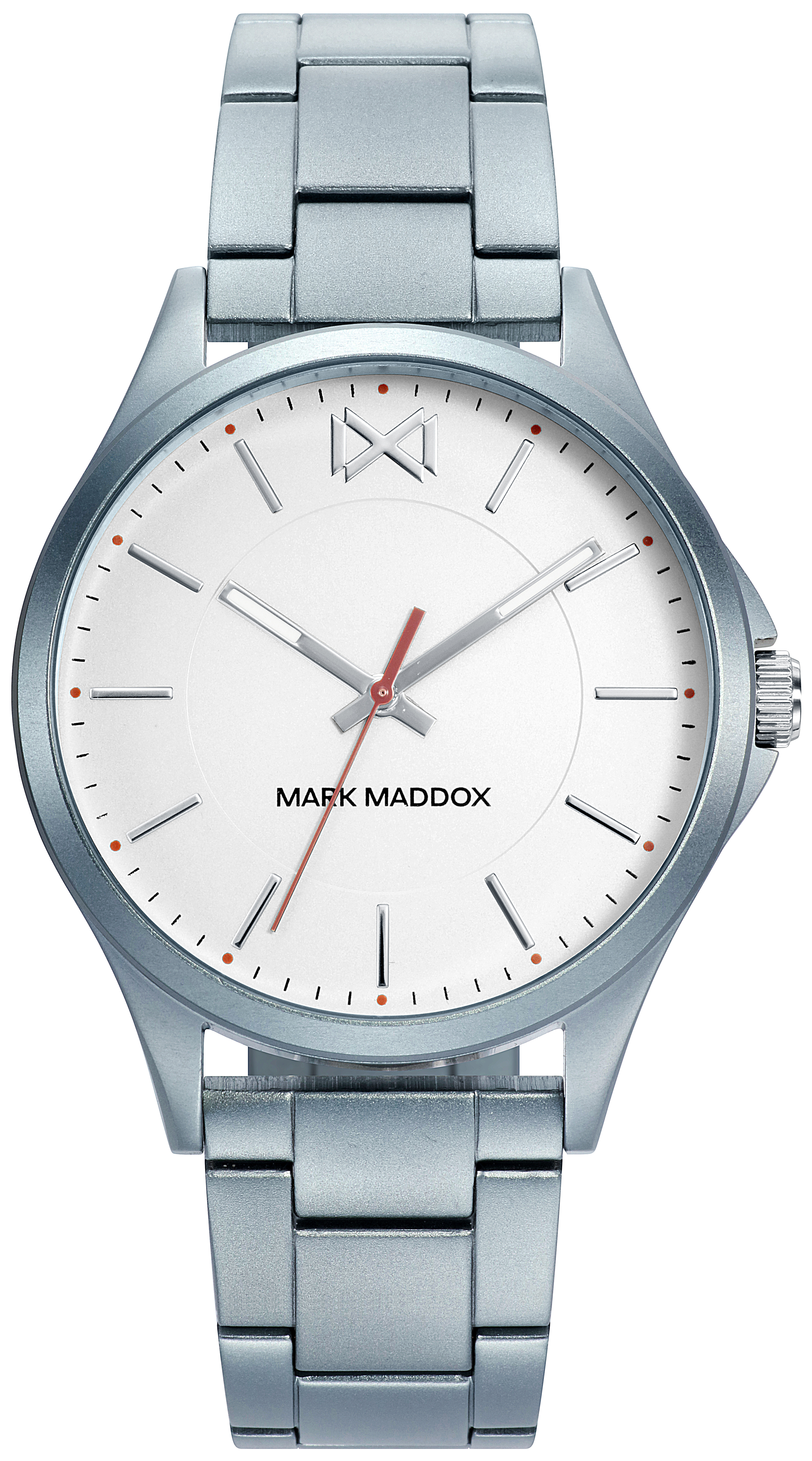 Mark Maddox Damklocka MM7121-07 Classic Silverfärgad/Stål Ø37 mm - Mark Maddox