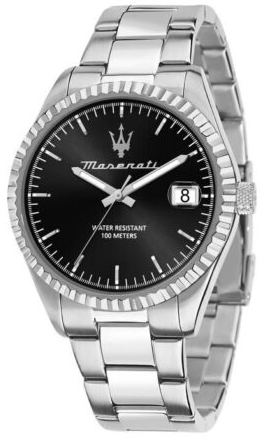Maserati Herrklocka R8853100028 Competizione Svart/Stål Ø43 mm - Maserati