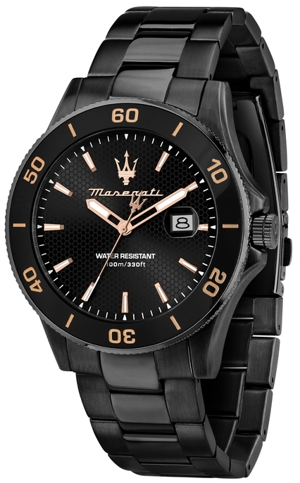 Maserati Herrklocka R8853100035 Competizione Svart/Stål Ø43 mm - Maserati