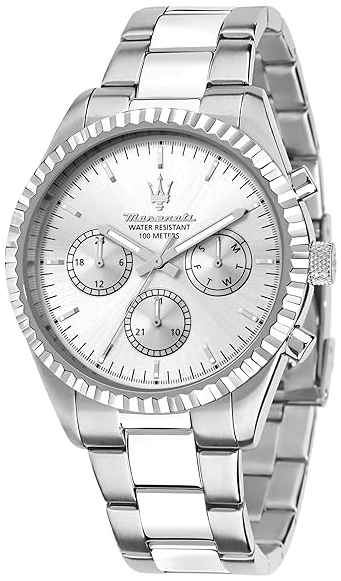 Maserati Herrklocka R8853100041 Competizione Silverfärgad/Stål Ø43