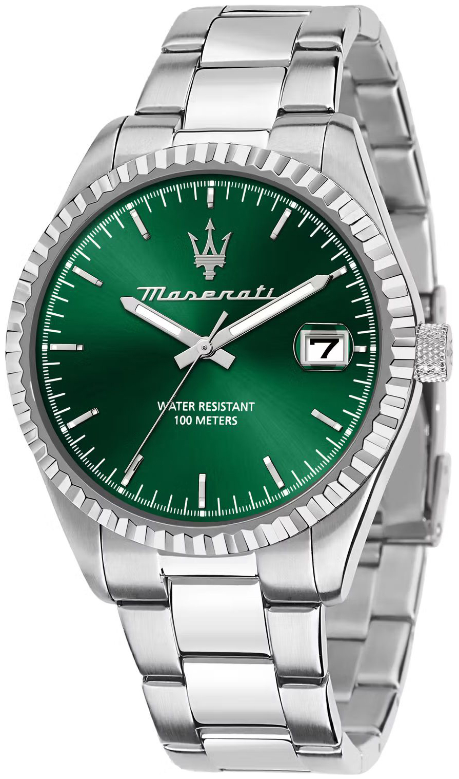 Maserati Herrklocka R8853100043 Competizione Gr&ouml;n/St&aring;l &Oslash;43 mm