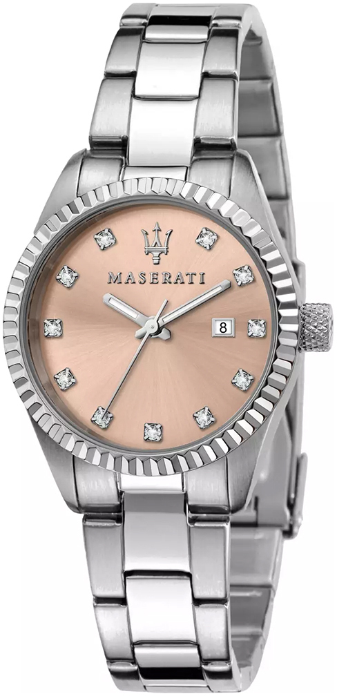 Maserati Damklocka R8853100509 Competizione Ros&eacute;guldstonad/St&aring;l