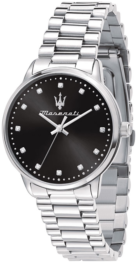 Maserati Damklocka R8853147504 Tradizione Svart/Stål Ø36 mm - Maserati