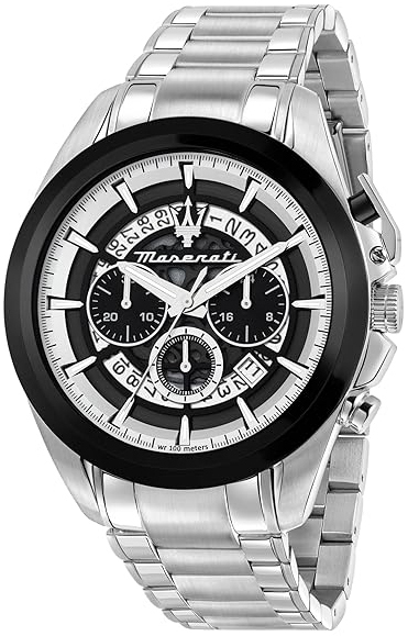 Maserati Herrklocka R8873612059 Traguardo Svart/Stål Ø45 mm - Maserati