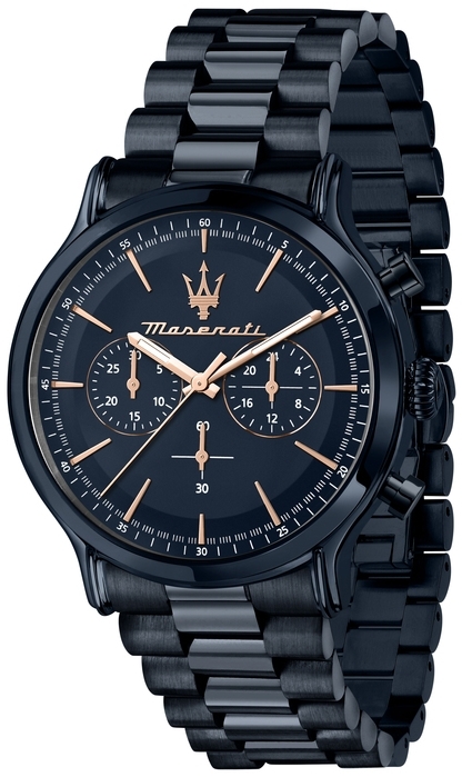 Maserati Herrklocka R8873618032 Successo Blå/Stål Ø42 mm - Maserati