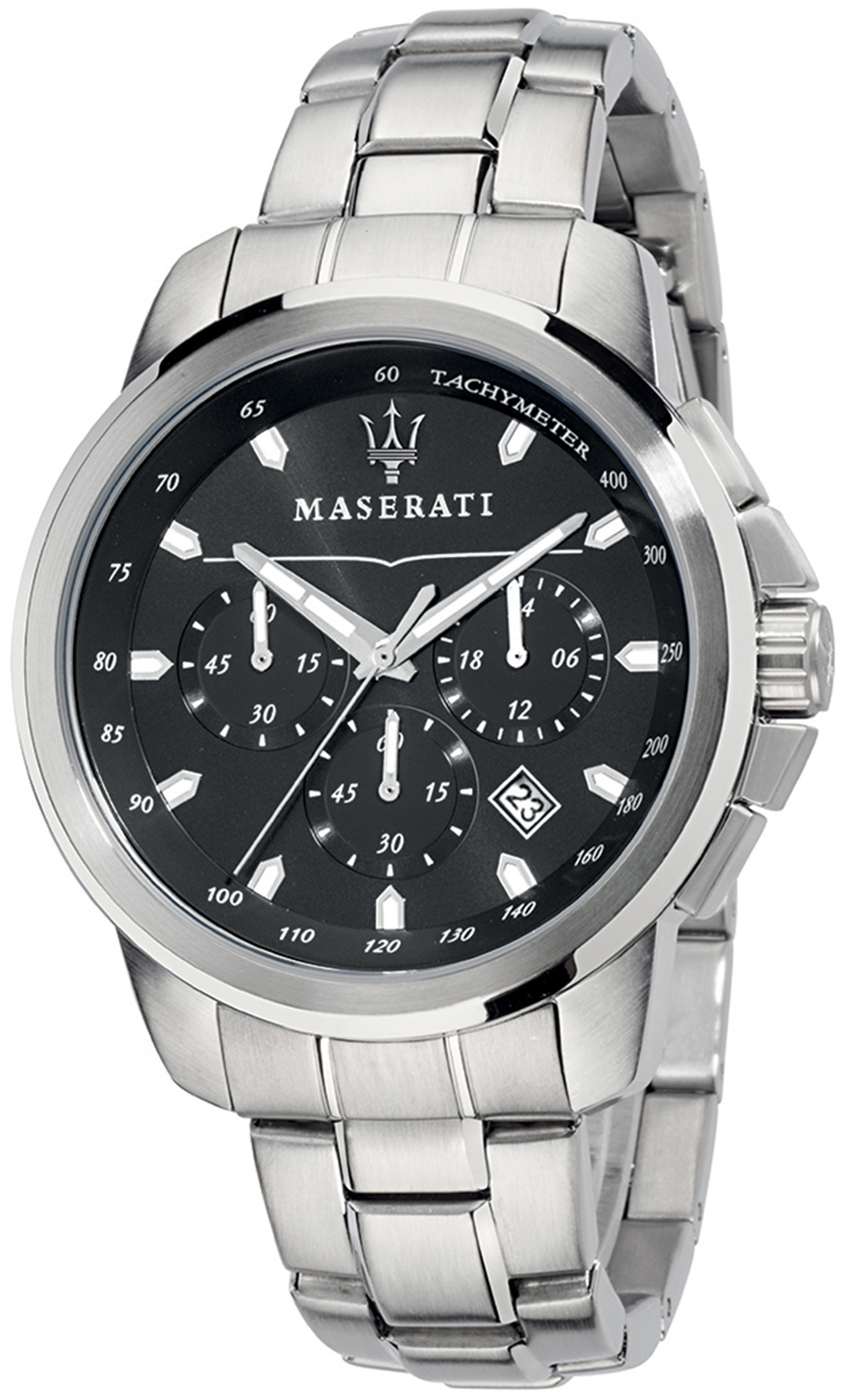 Maserati Herrklocka R8873621001 Successo Svart/Stål Ø44 mm - Maserati