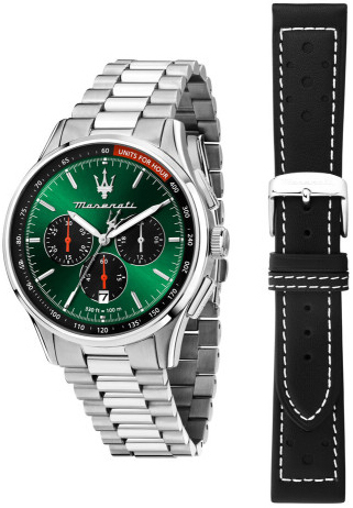 Maserati Herrklocka R8873624002 Sorpasso Grön/Stål Ø42 mm - Maserati