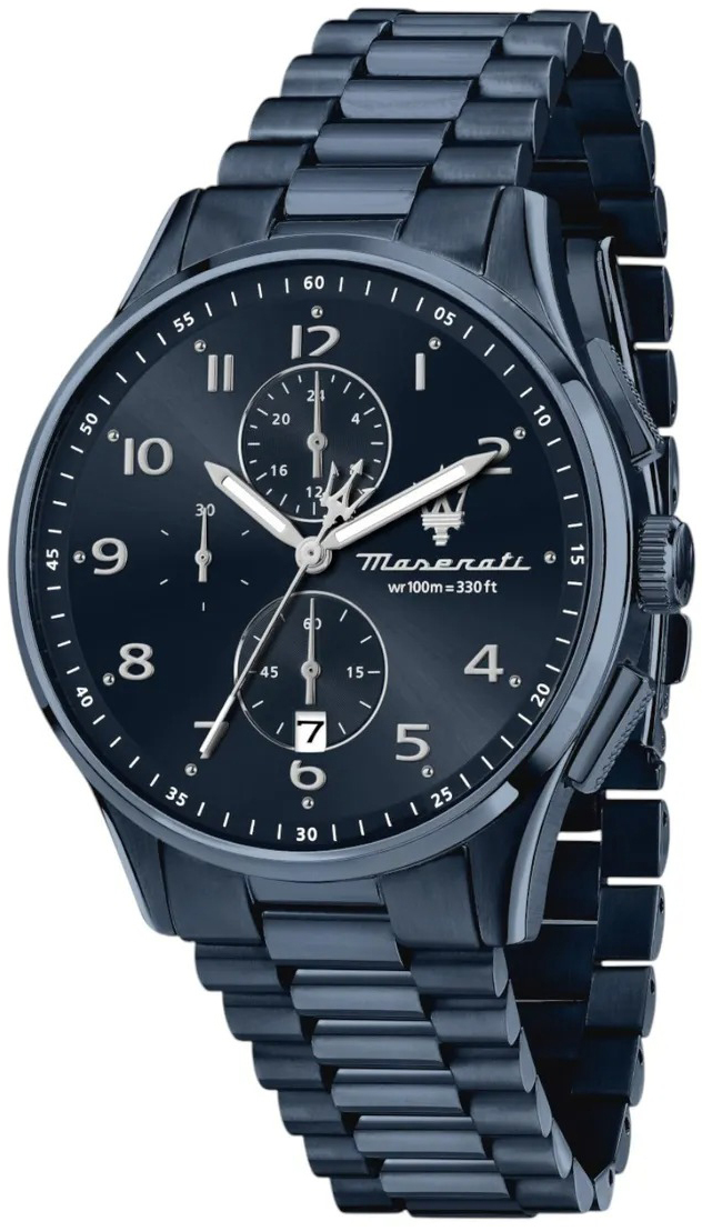 Maserati Herrklocka R8873624005 Sorpasso Blå/Stål Ø42 mm