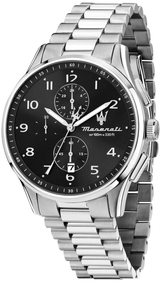Maserati Herrklocka R8873624007 Sorpasso Svart/St&aring;l &Oslash;42 mm