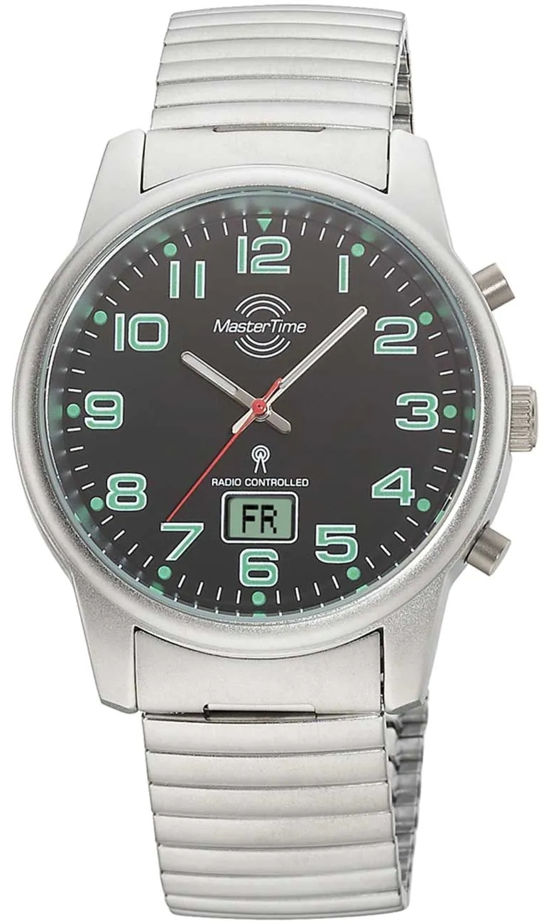 Master Time Herrklocka MTGA-10763-22E Classic Svart/Stål Ø41 mm - Master Time