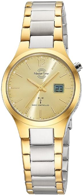 Master Time Damklocka MTLA-10915-61M Lady Line Guld/Stål Ø33 mm - Master Time