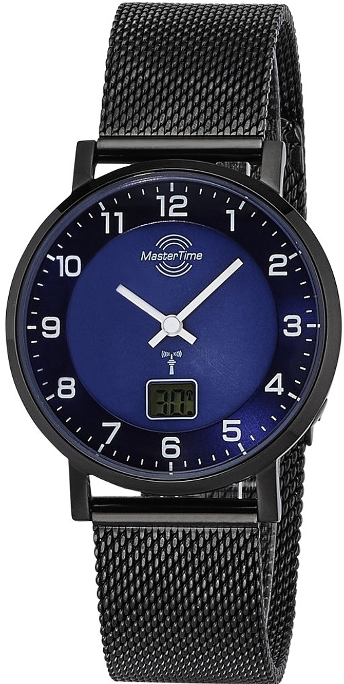 Master Time Damklocka MTLS-10742-32M Funk Advanced Blå/Stål Ø36 mm - Master Time