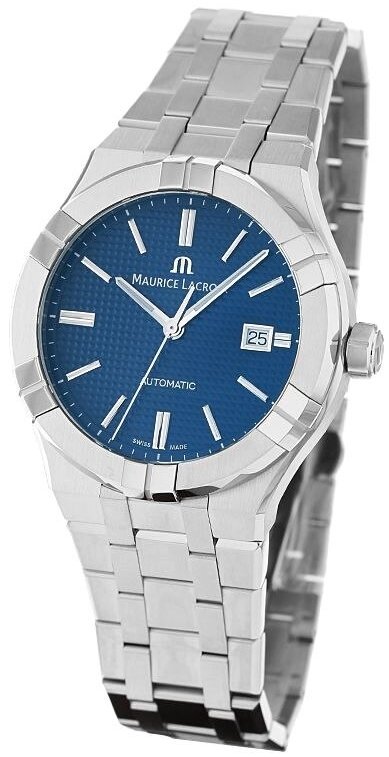 Maurice Lacroix Herrklocka AI6008-SS002-430-1 Aikon Blå/Stål Ø42 mm - Maurice Lacroix