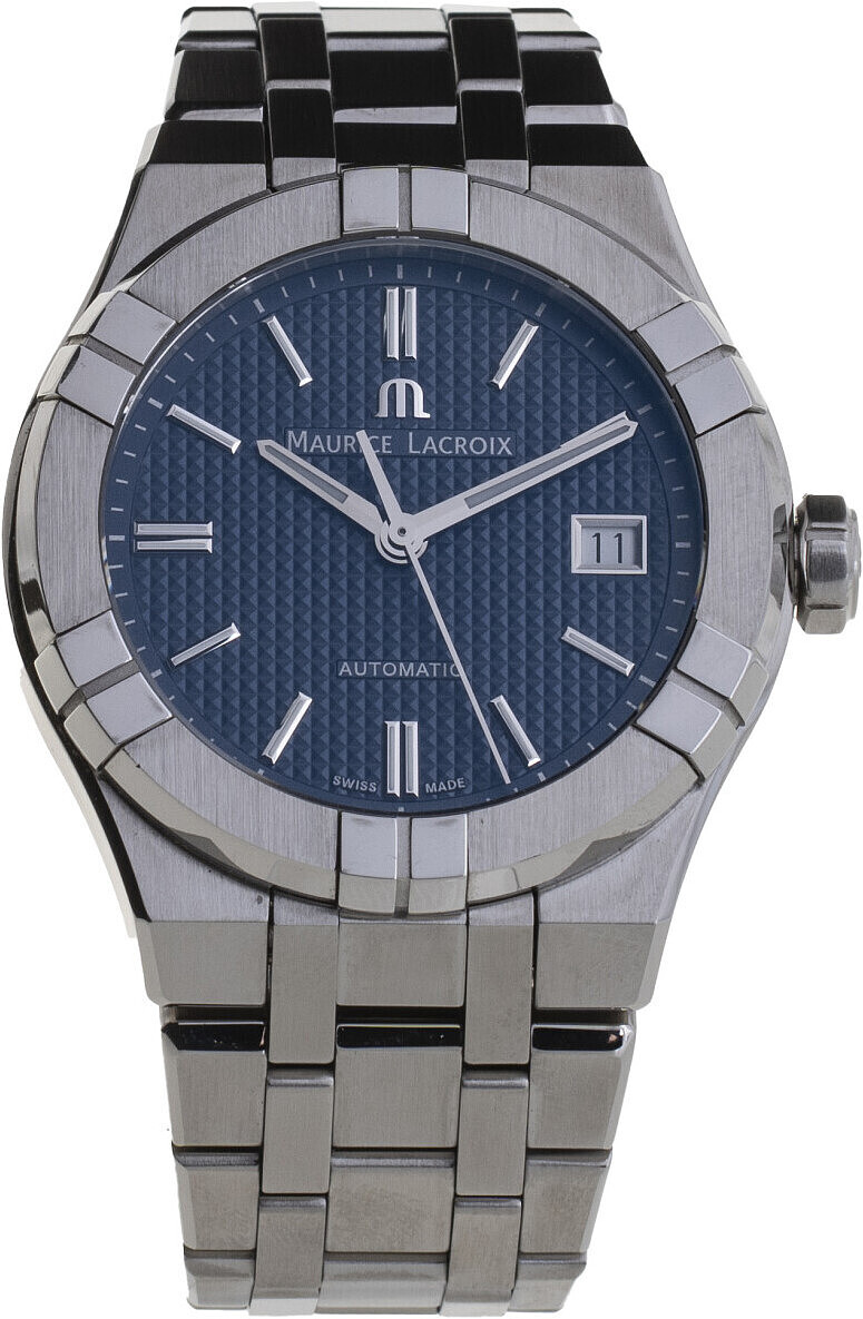 Maurice Lacroix Herrklocka AI6008-SS002-430-2 Aikon Blå/Stål Ø42 mm - Maurice Lacroix
