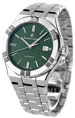 Maurice Lacroix Herrklocka AI6008-SS00F-630-D Aikon Grön/Stål Ø42 - Maurice Lacroix