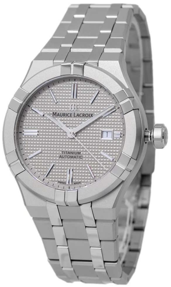 Maurice Lacroix Herrklocka AI6008-TT032-230-1 Aikon Grå/Titan Ø42 mm - Maurice Lacroix