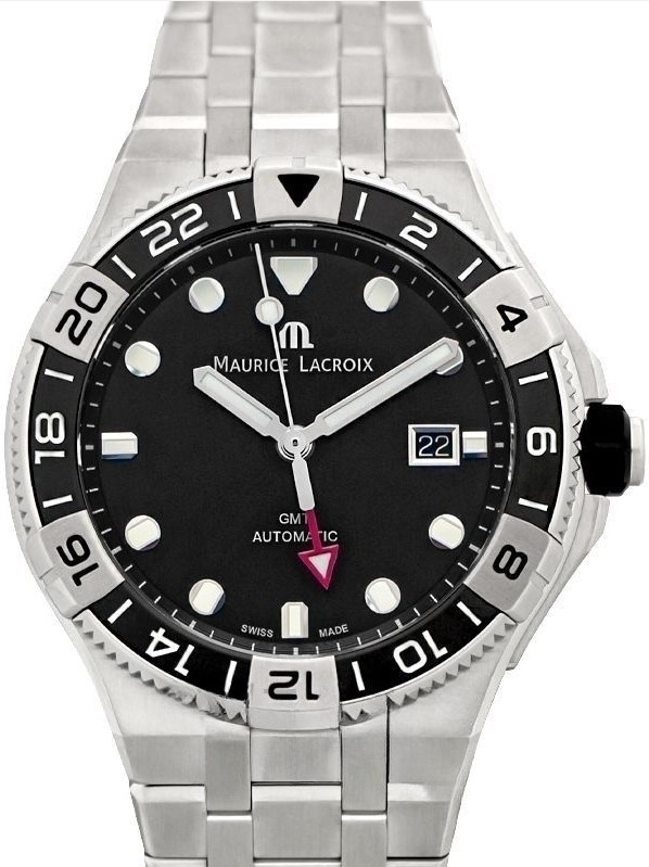 Maurice Lacroix Herrklocka AI6158-SS00F-330-A Aikon Svart/Stål Ø43 - Maurice Lacroix