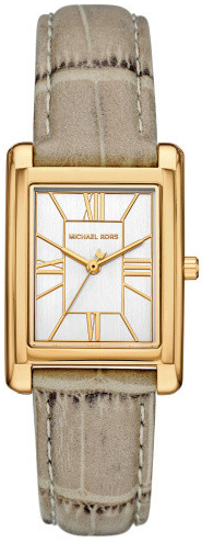 Michael Kors Damklocka MK4964 Essex Vit/Läder - Michael Kors