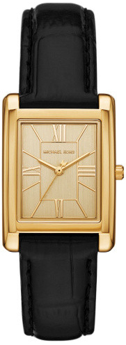 Michael Kors Damklocka MK4965 Essex Guld/Läder - Michael Kors