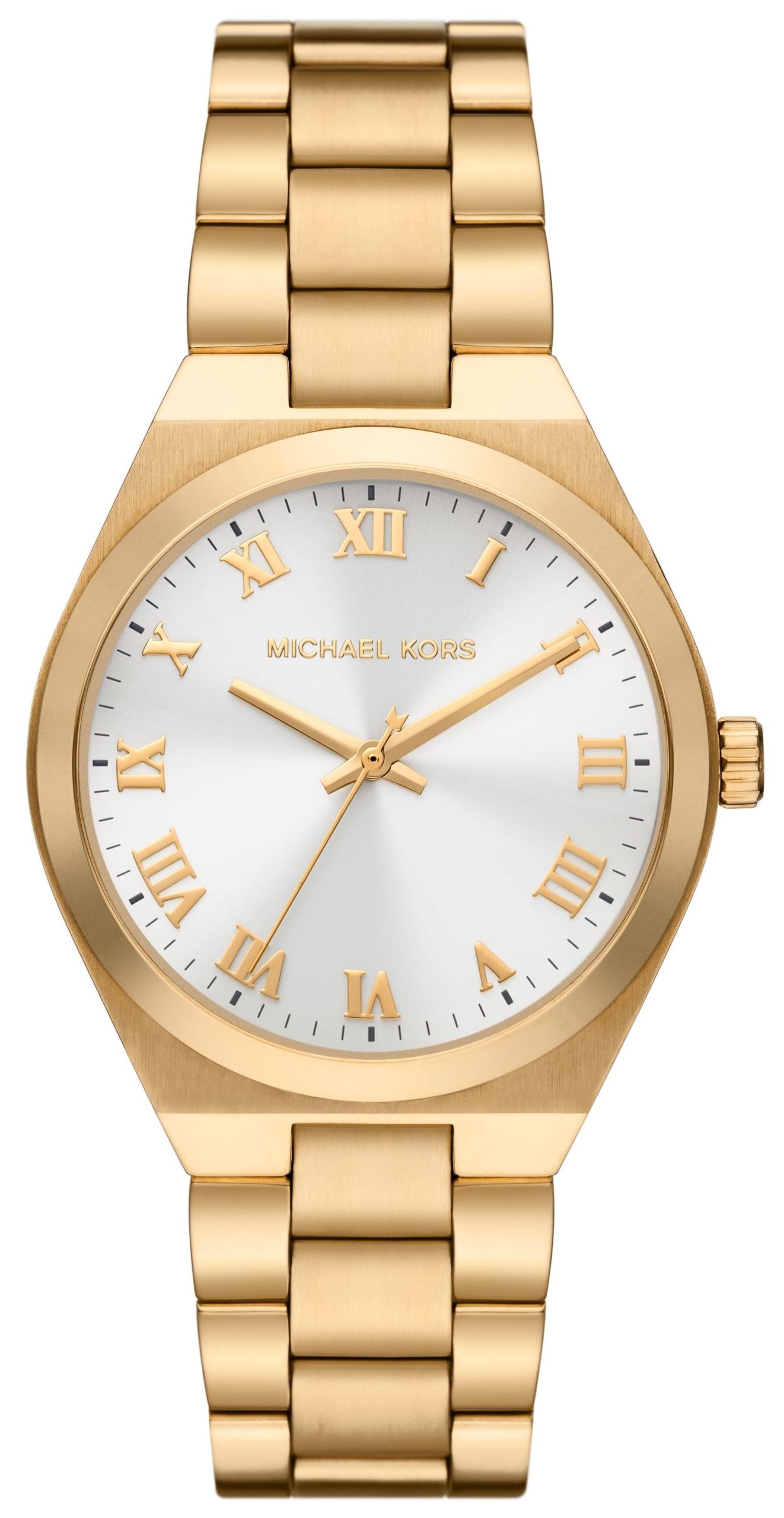 Michael Kors Damklocka MK7391 Lennox Silverfärgad/Guldtonat stål - Michael Kors