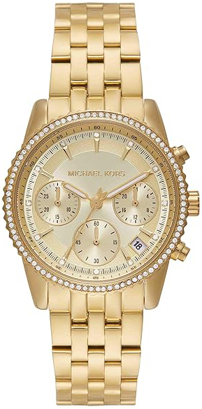 Michael Kors Damklocka MK7530 Ritz Guld/Gulguldtonat stål Ø35 mm - Michael Kors