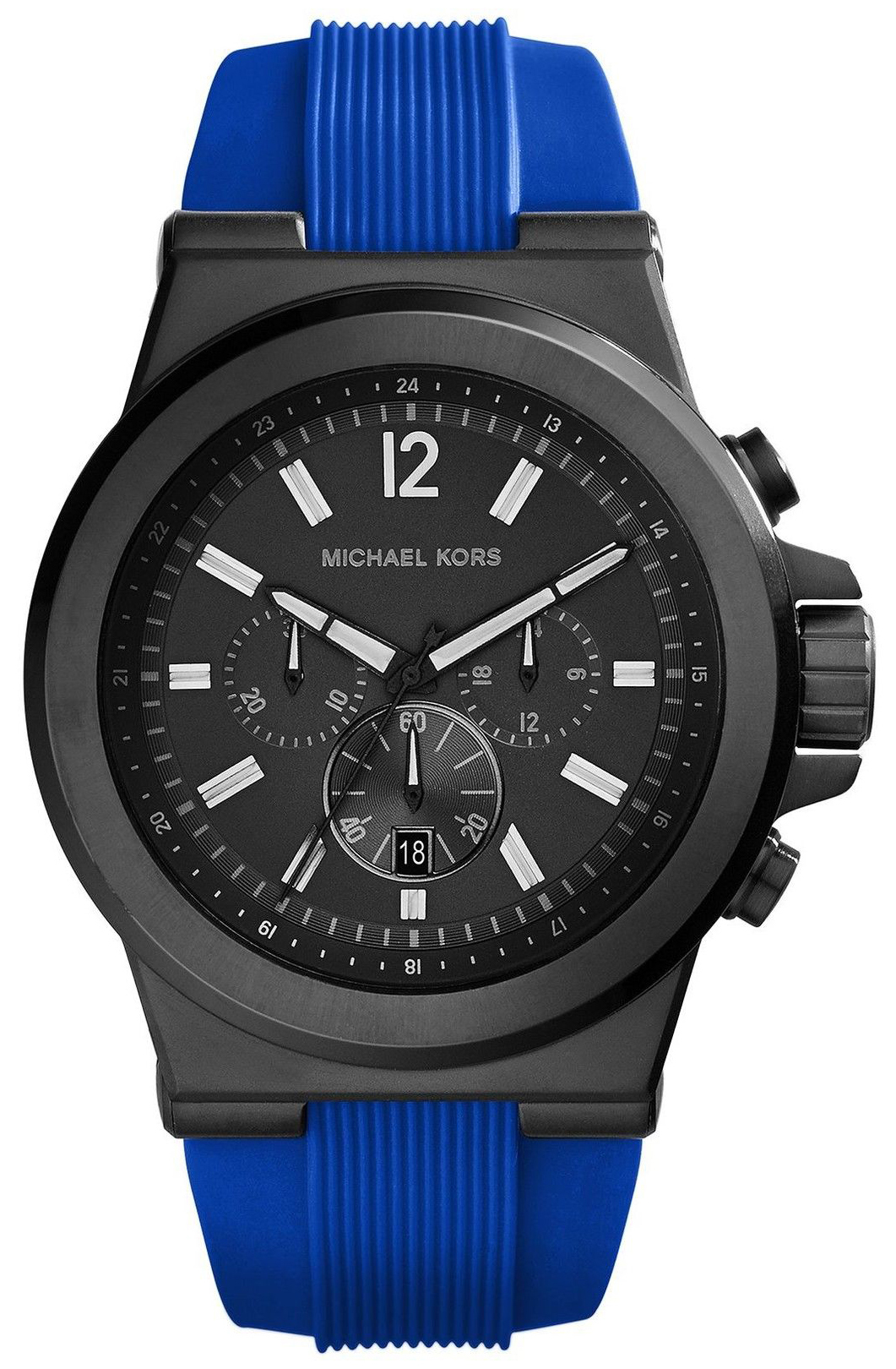 Michael Kors Herrklocka MK8357 Svart/Gummi Ø48 mm - Michael Kors