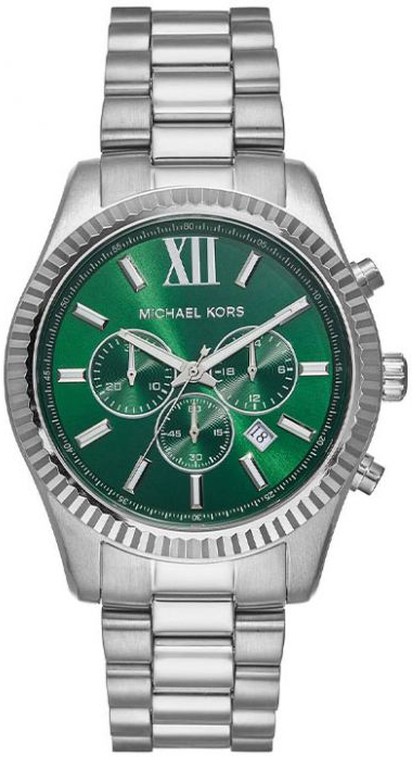 Michael Kors Herrklocka MK9152 Lexington Grön/Stål Ø44 mm - Michael Kors