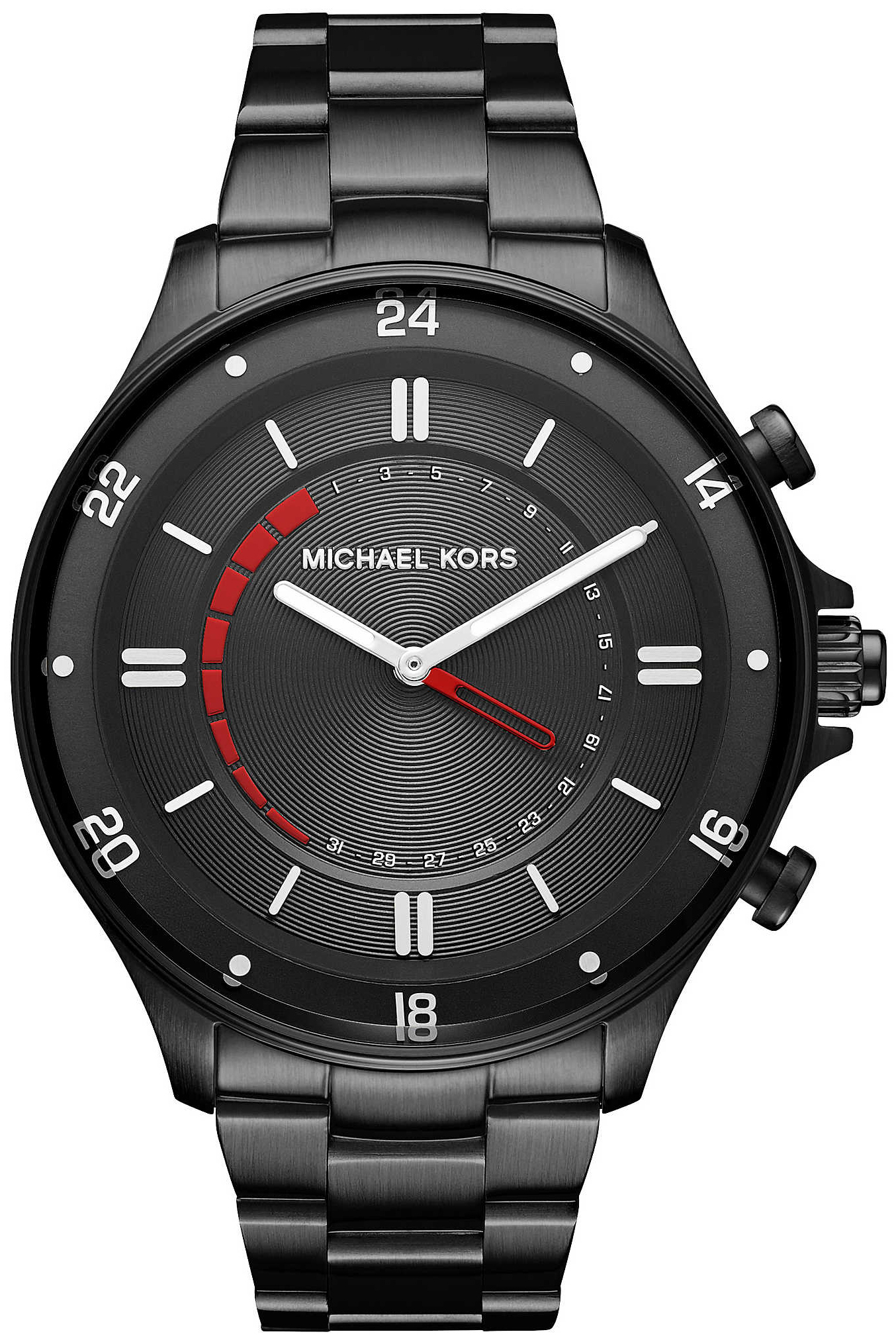 Michael Kors Smartwatch Herrklocka MKT4015 Svart/Stål Ø45 mm