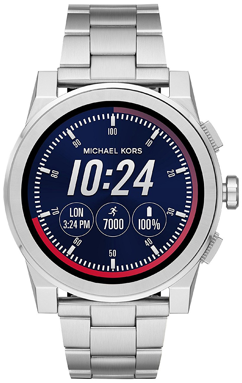 Michael Kors Smartwatch Herrklocka MKT5025 LCD/Stål Ø47 mm - Michael Kors